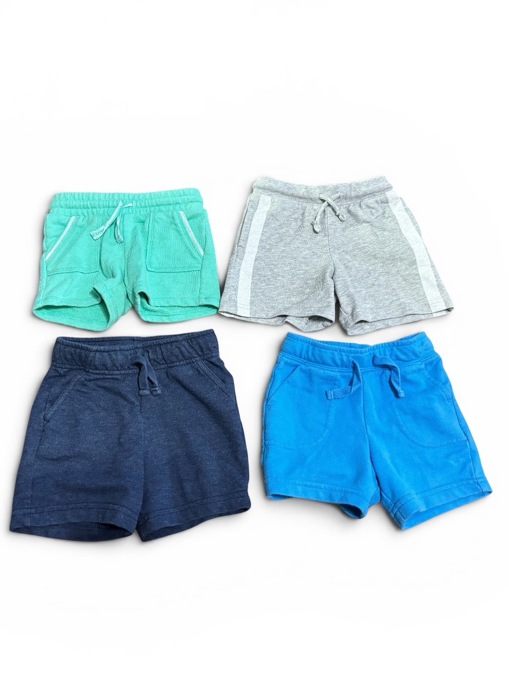 🎉 (18m) Cat & Jack Toddler Boys Athletic Sweat Shorts Lot of 4